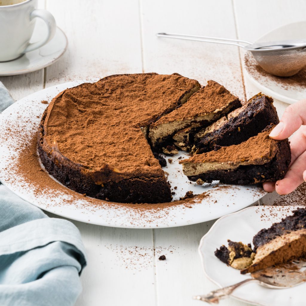 K tiramisu brownie kit hand HERO