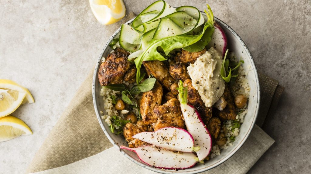 FS Turkish Chicken Nourish Bowl with Tabbouleh opt3 Edit edited